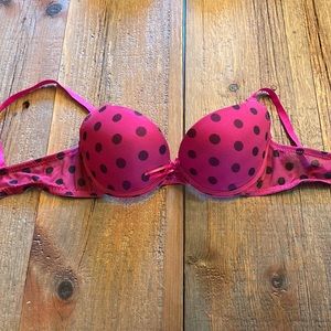 New Hers and Herman polka dot bra, 34B